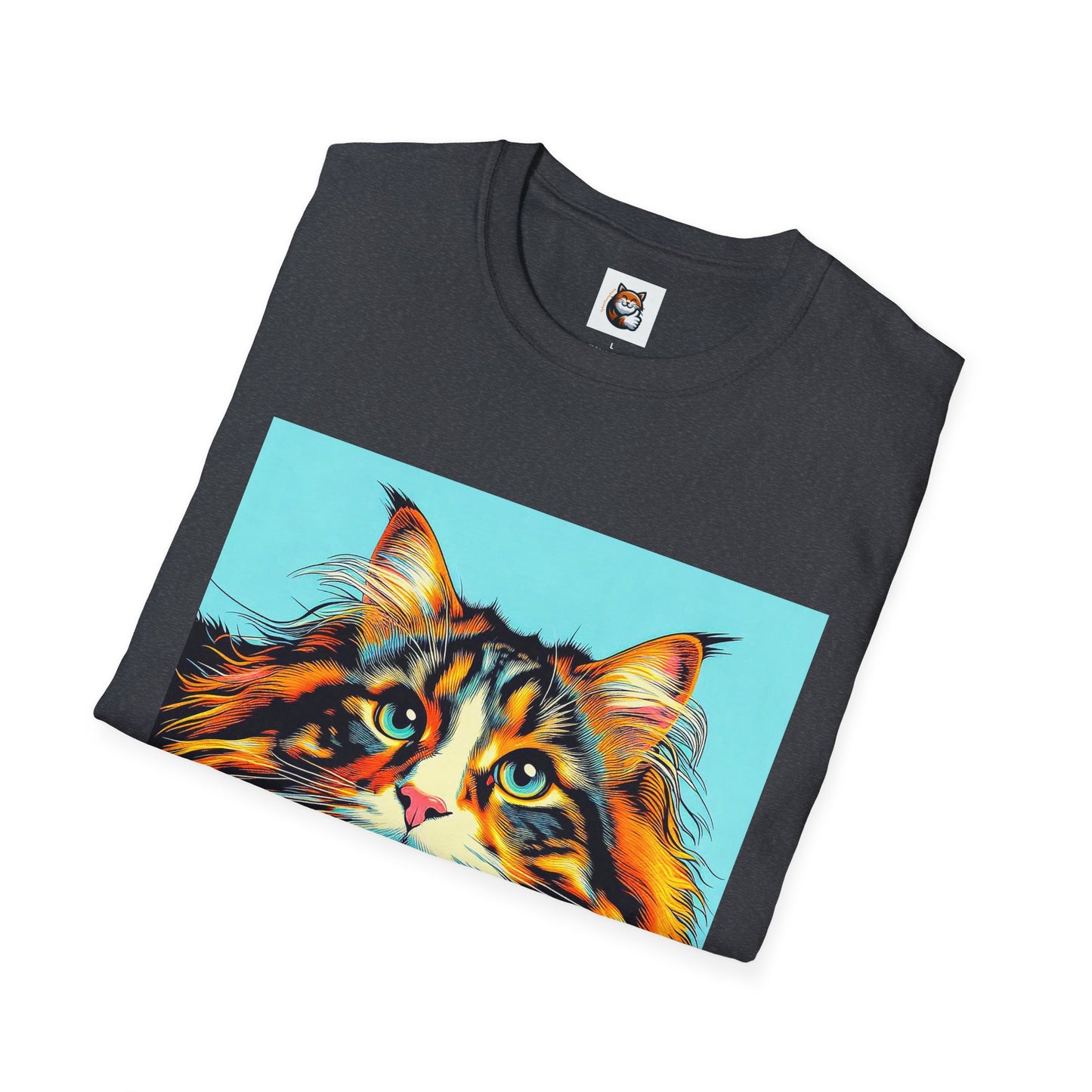 Norwegian Forest Cat Unisex Softstyle T-Shirt