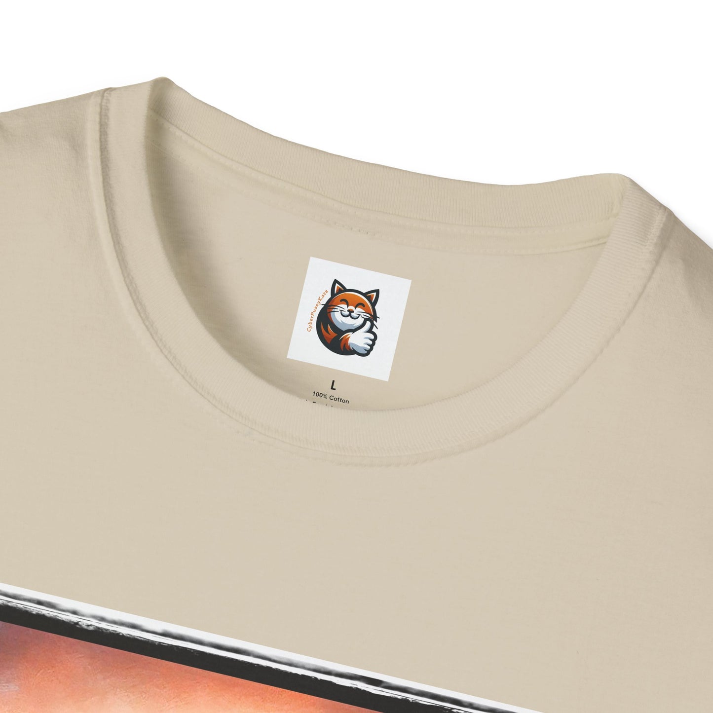 Devon Rex Cat Unisex Softstyle T-Shirt
