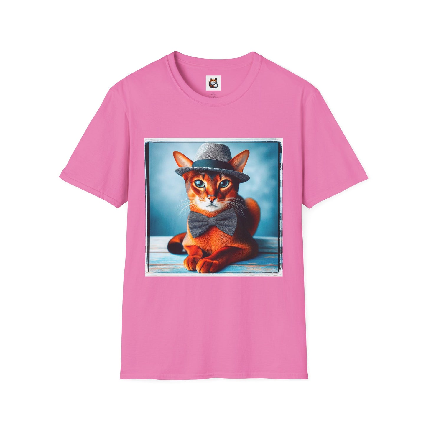 Abyssinian bow tie Softstyle T-Shirt