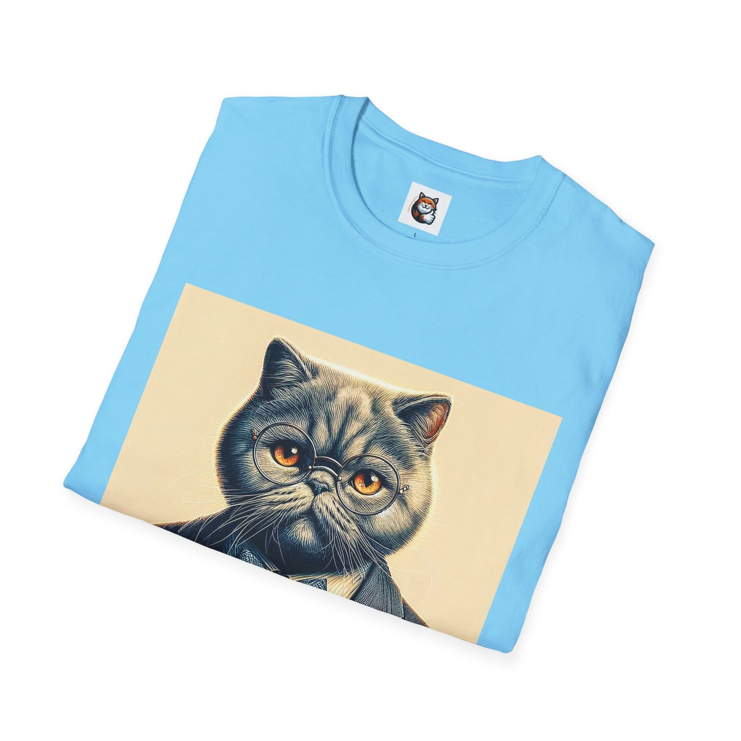 Selkirk Rex Cat T-Shirt business professional