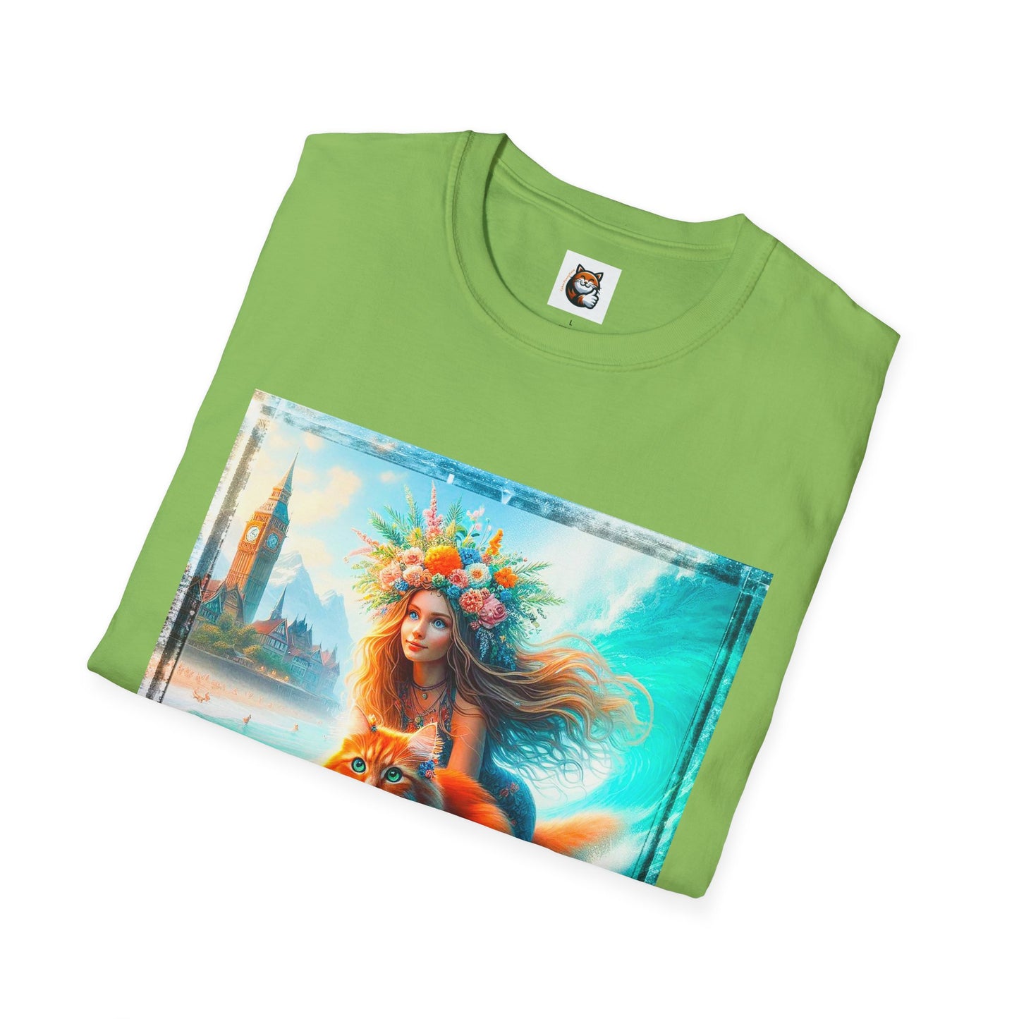 Norwegian Forest Cat Unisex Softstyle T-Shirt
