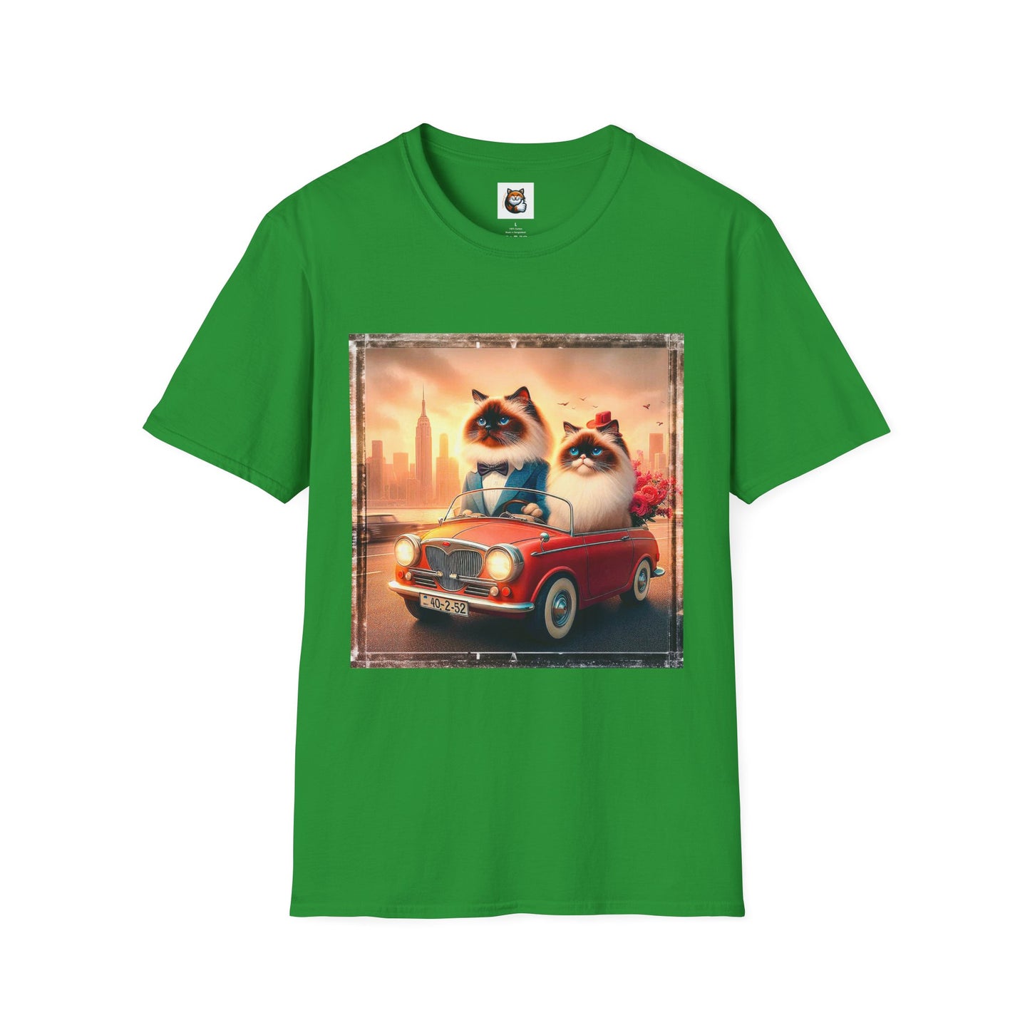 Wacky Birman tiny car Softstyle T-Shirt