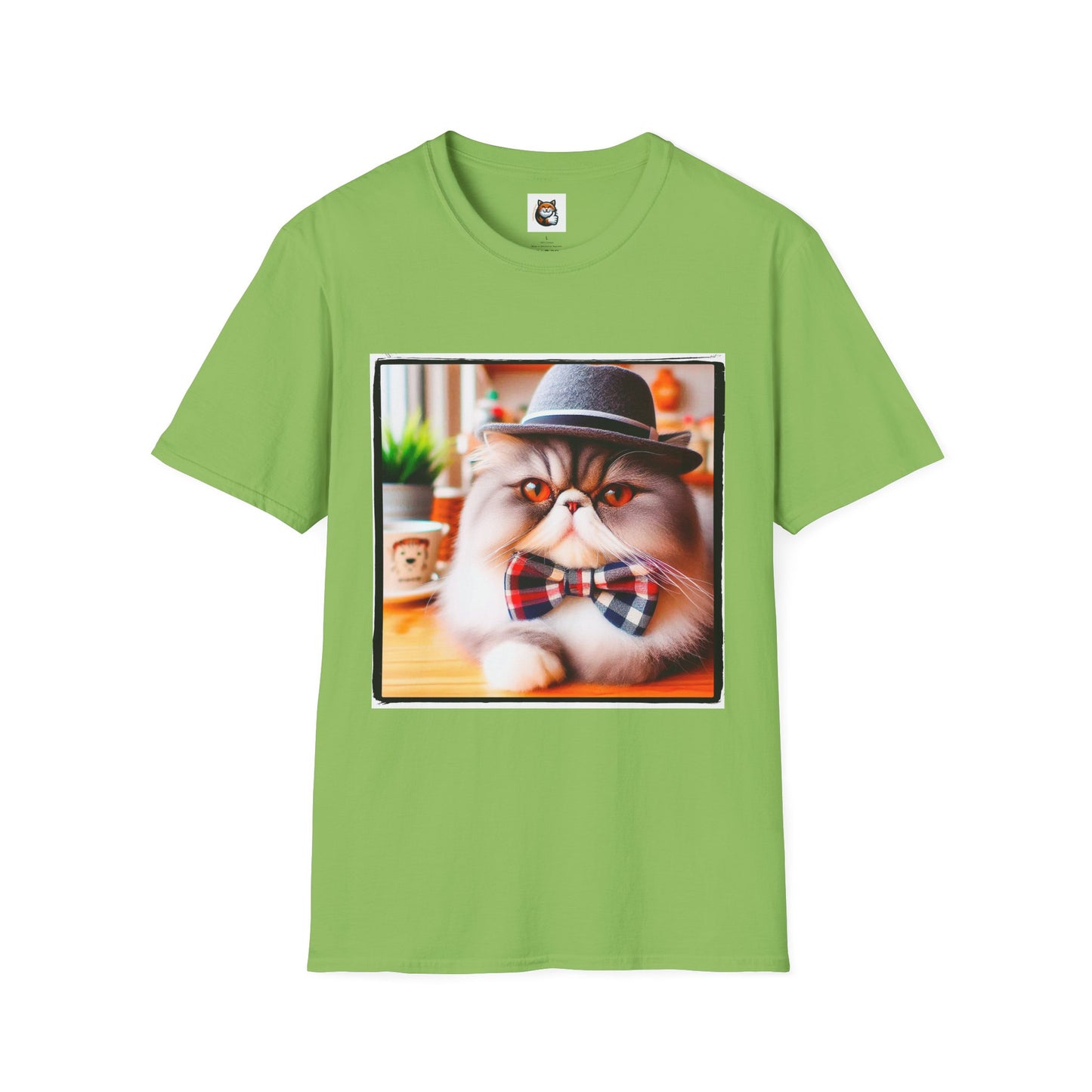 Persian Cat Unisex Softstyle T-Shirt