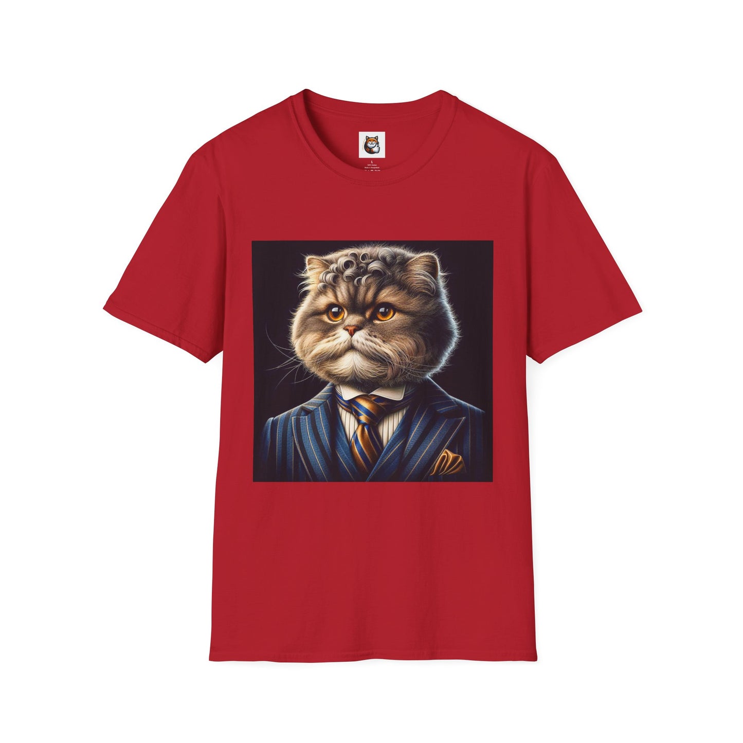 Selkirk Rex Cat T-Shirt business professional