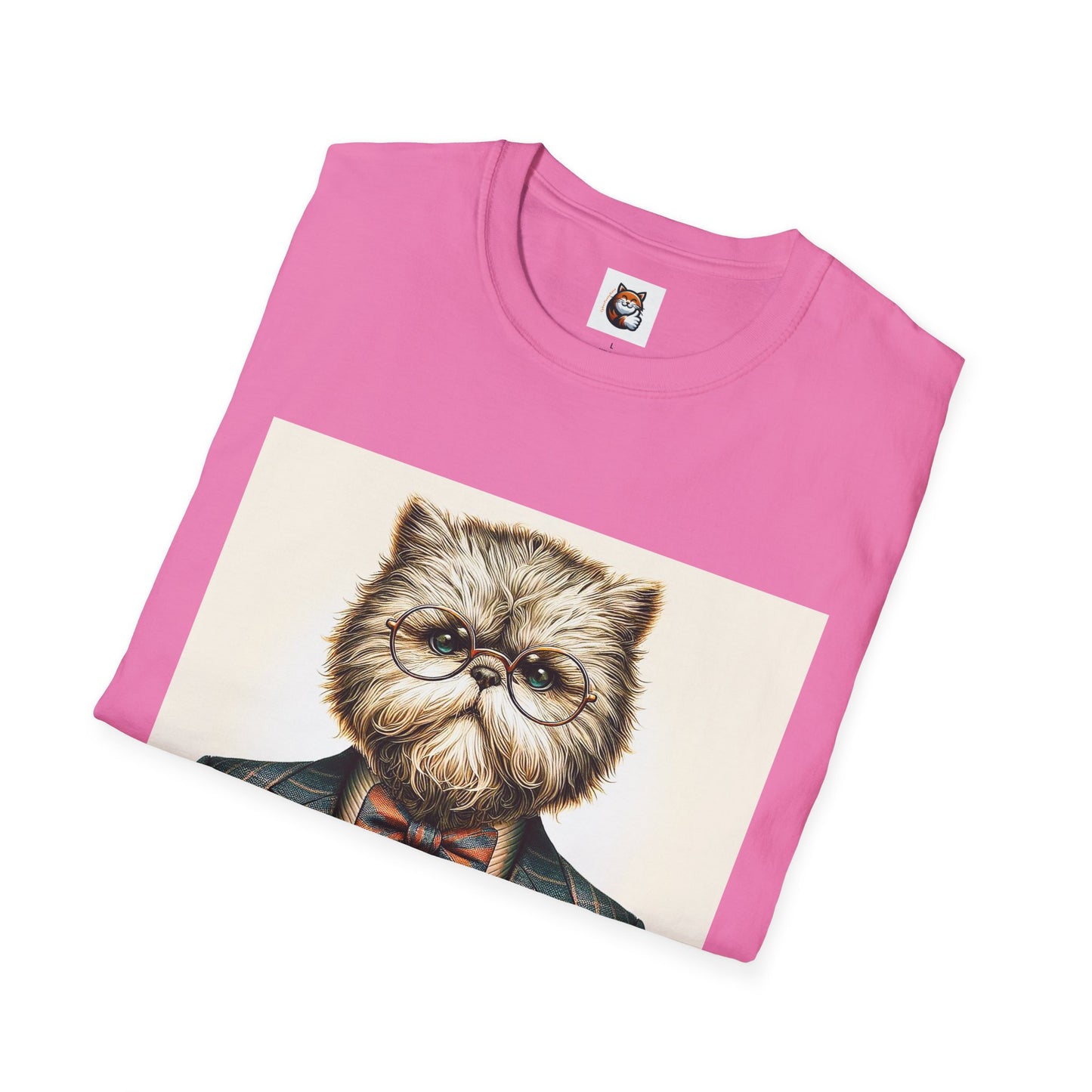 Selkirk Rex Cat T-Shirt old fashioned professional