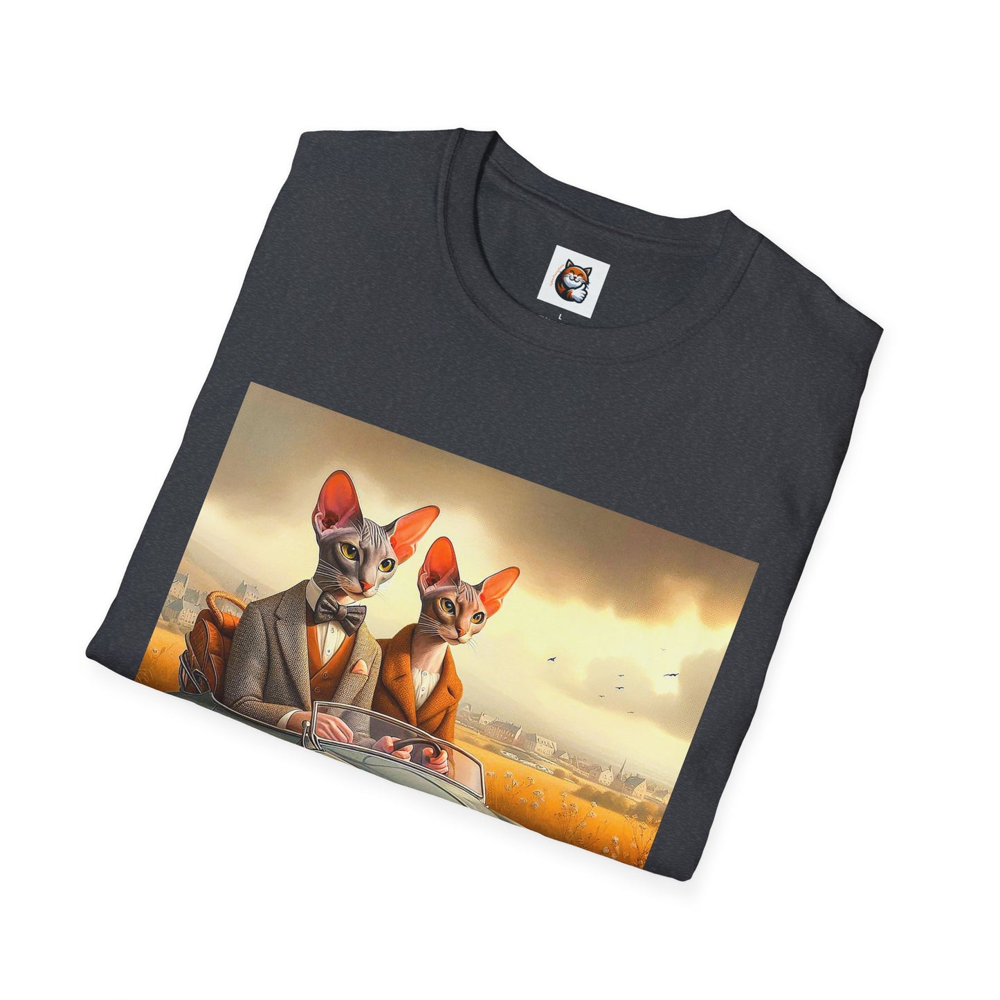 Wacky Oriental Shorthair Unisex Softstyle T-Shirt