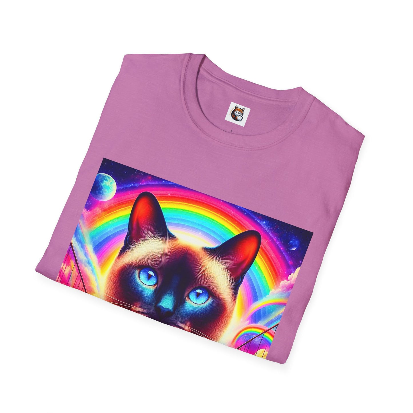 Siamese Cat floating kitty shirt