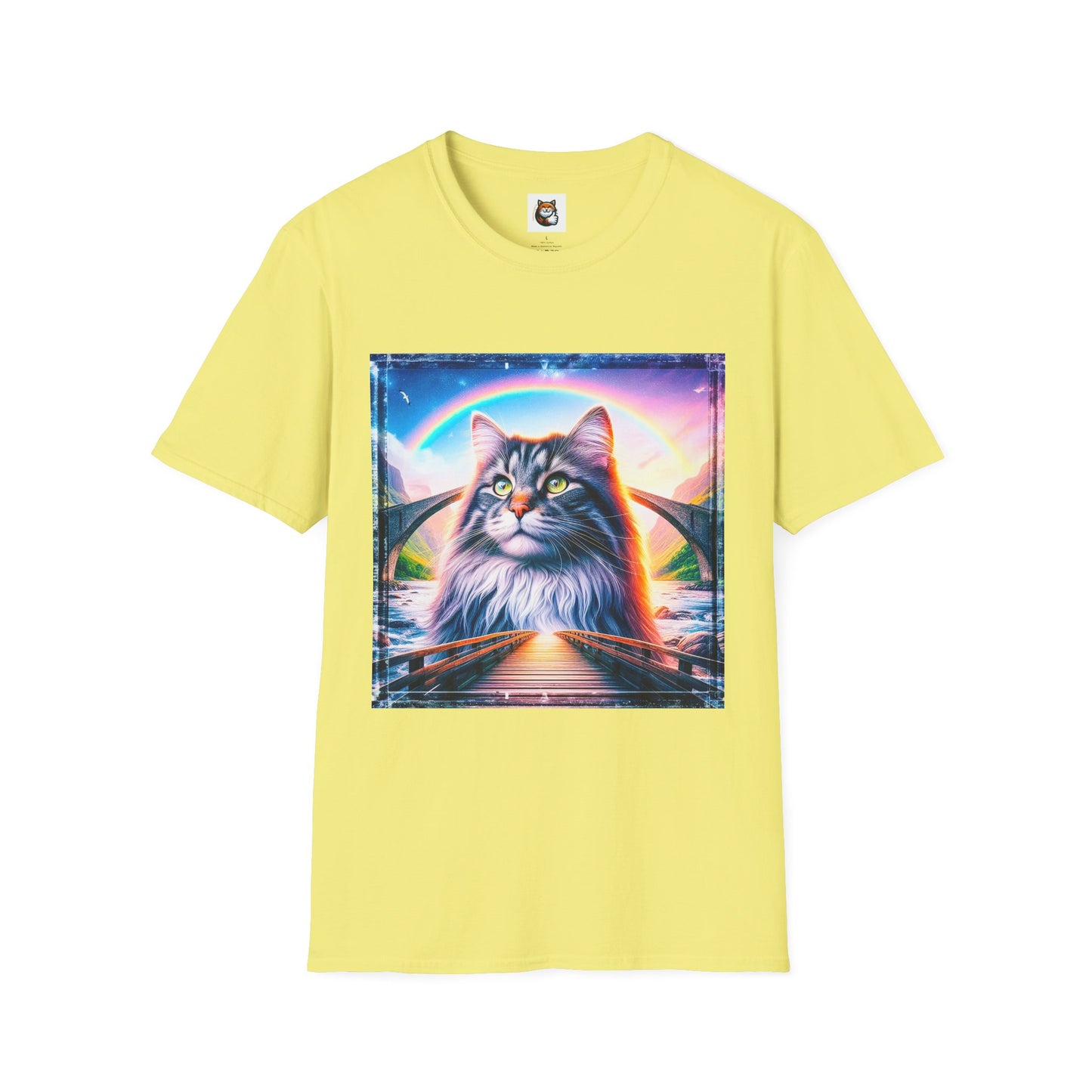 Norwegian Forest Cat Unisex Softstyle T-Shirt