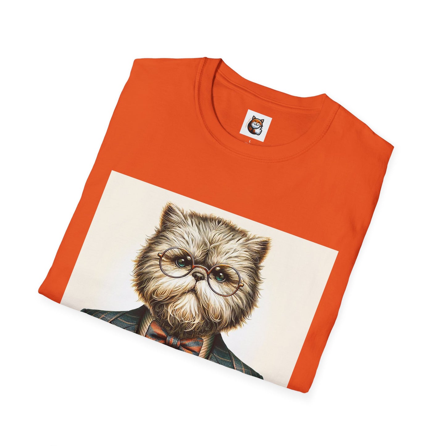 Selkirk Rex Cat T-Shirt old fashioned professional