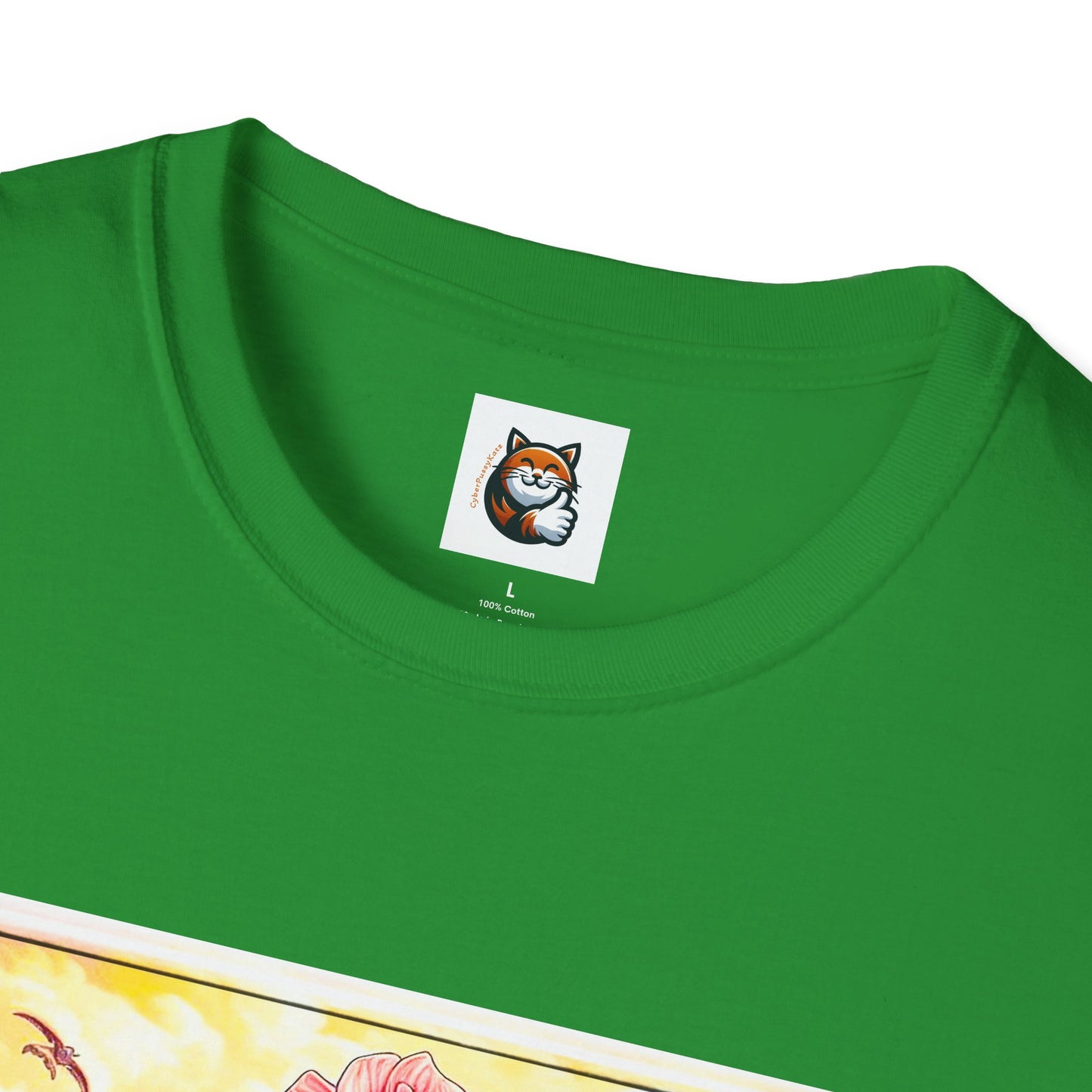British Shorthair pretty surfer girl Softstyle T-Shirt
