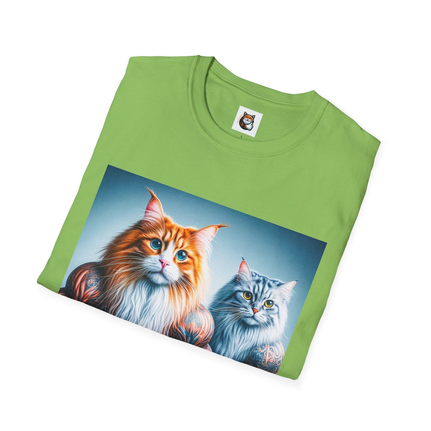 Norwegian Forest Cat Unisex Softstyle T-Shirt