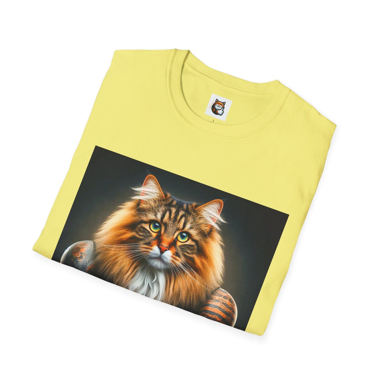 Norwegian Forest Cat Unisex Softstyle T-Shirt