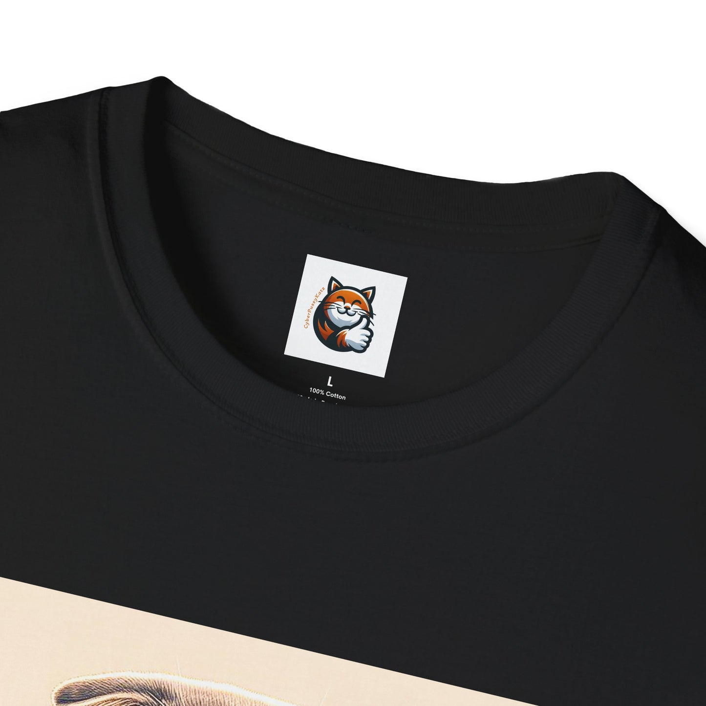 Scottish Fold Cat suit and tie  T-Shirt