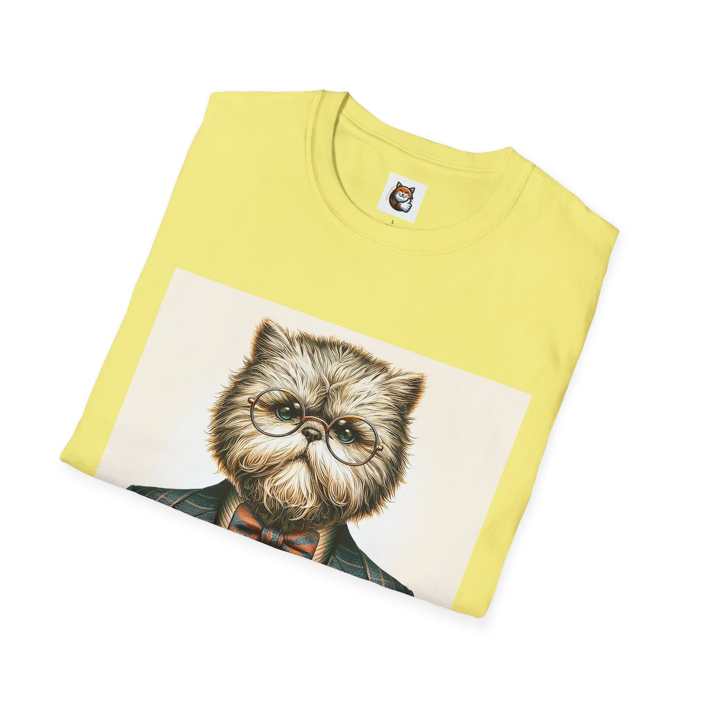 Selkirk Rex Cat T-Shirt old fashioned professional