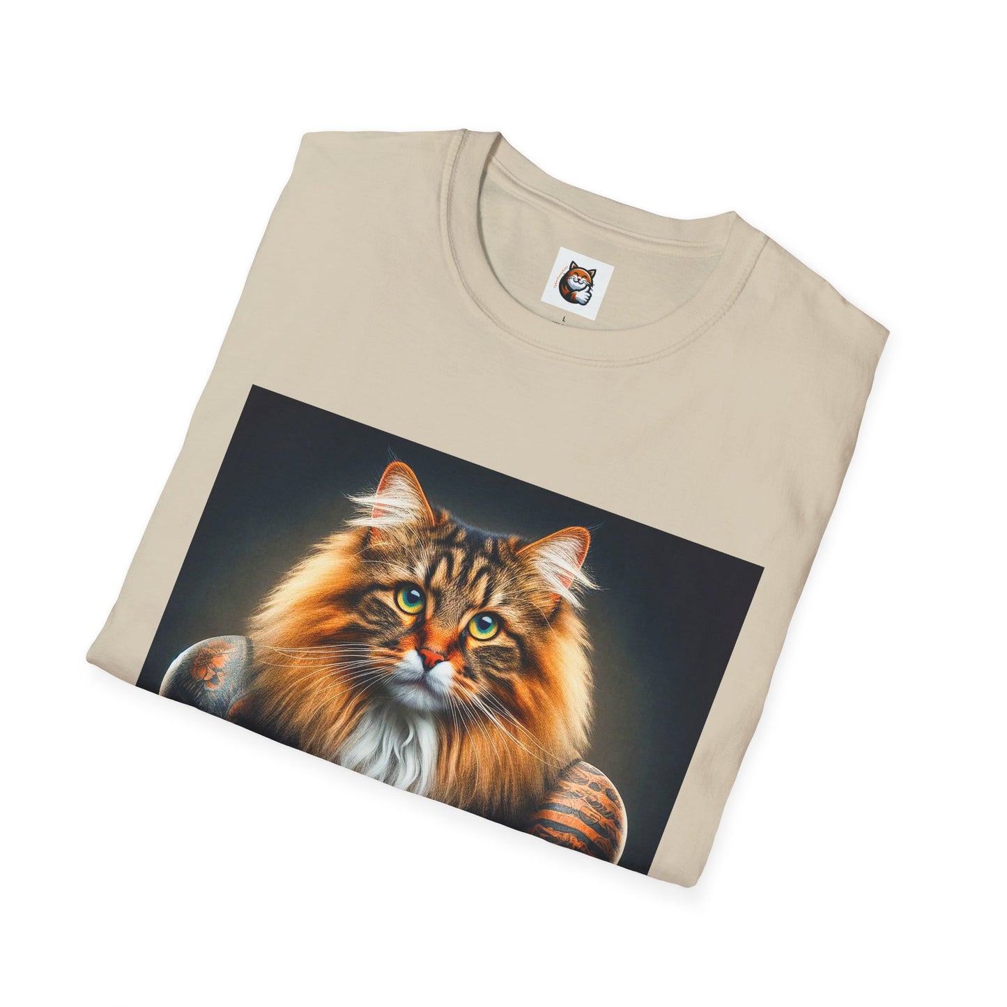 Norwegian Forest Cat Unisex Softstyle T-Shirt