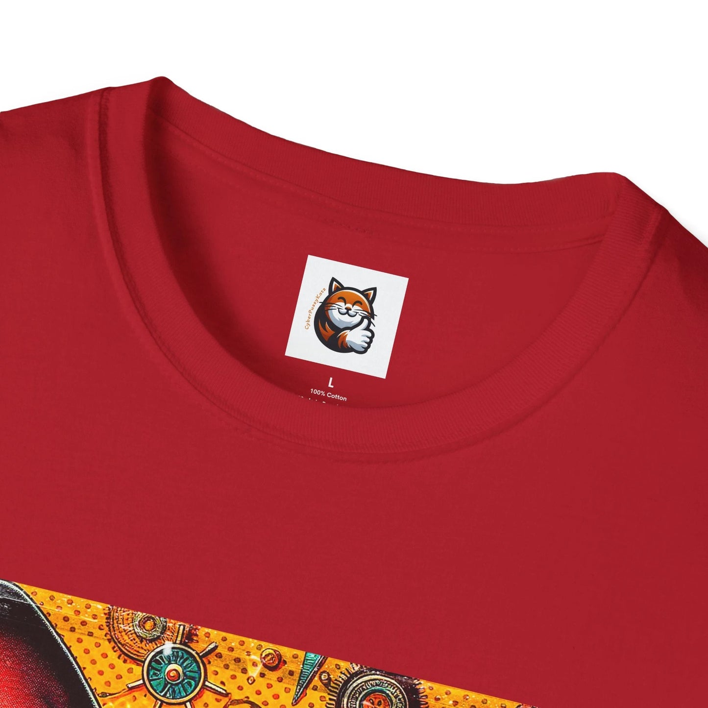 Cornish Rex Cat steam punk T-Shirt by Printify