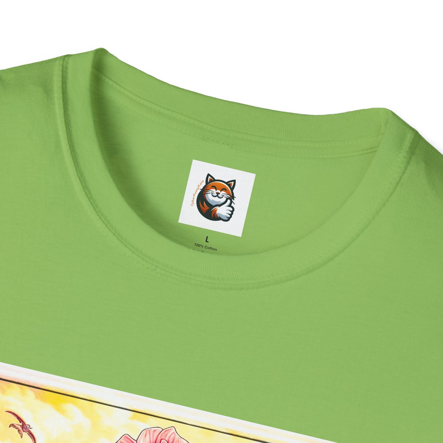 British Shorthair pretty surfer girl Softstyle T-Shirt
