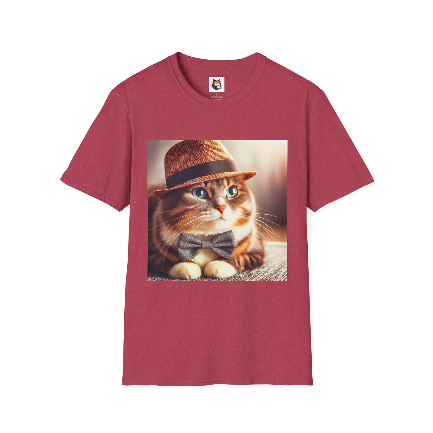 Domestic Cat Unisex Softstyle T-Shirt