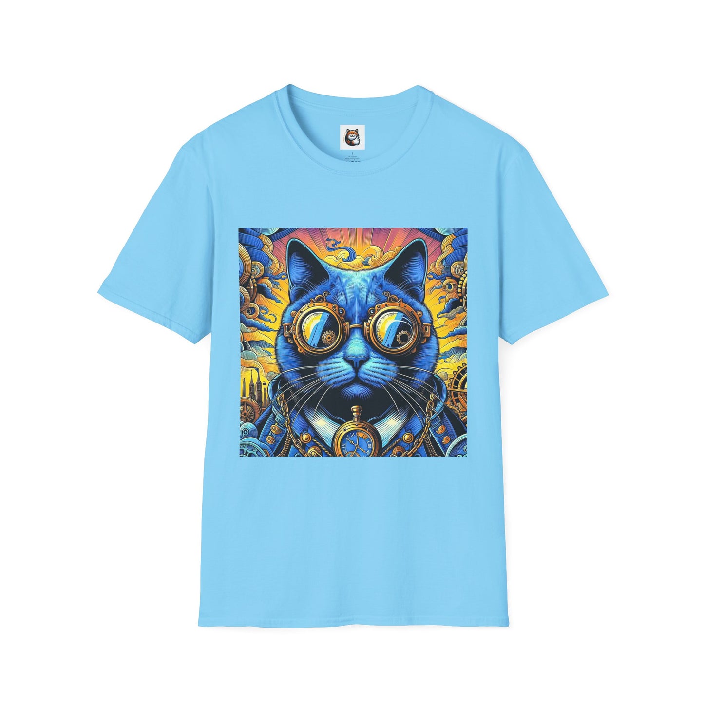 Russian Blue Cat blue kitty  T-Shirt