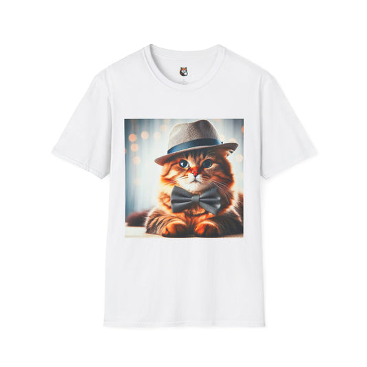 Domestic Cat Unisex Softstyle T-Shirt