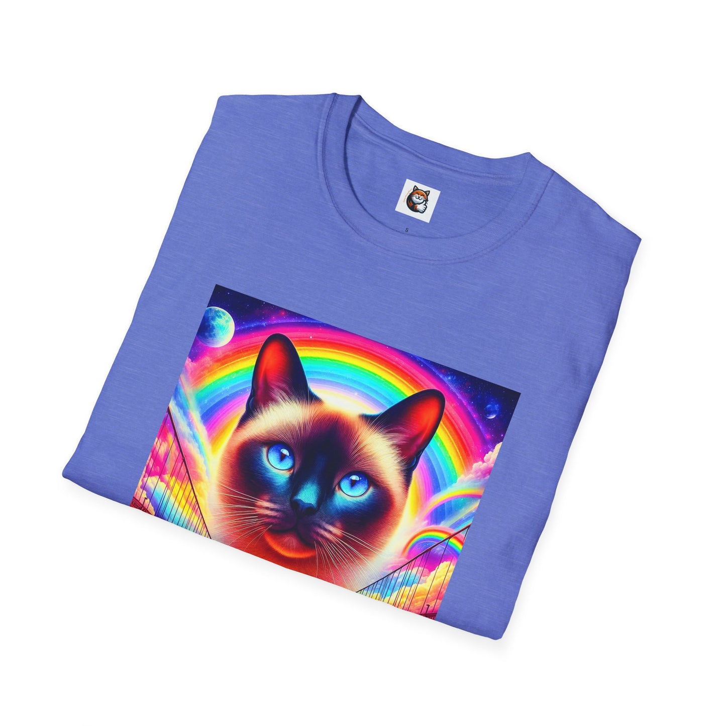 Siamese Cat floating kitty shirt