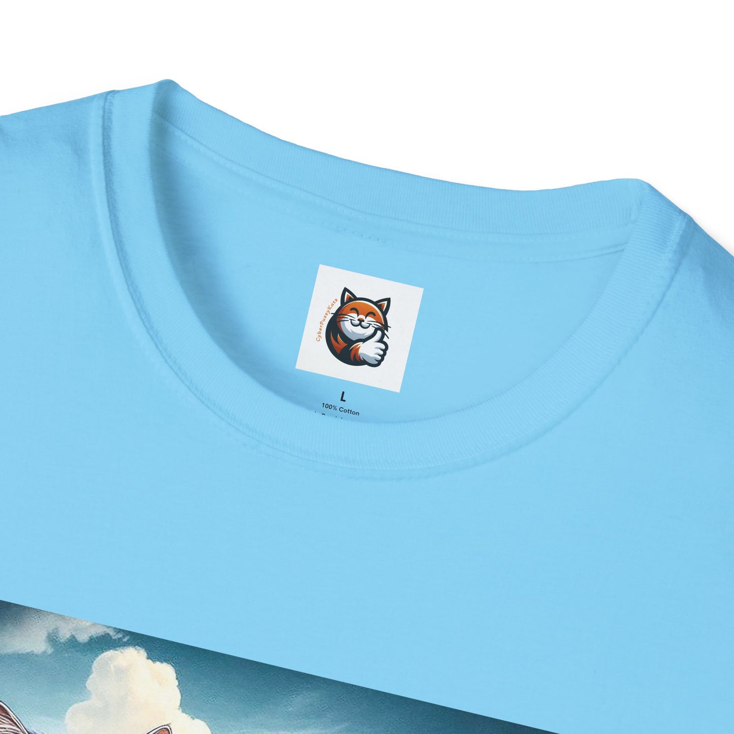 Wacky Norwegian Forest Cat Unisex Softstyle T-Shirt