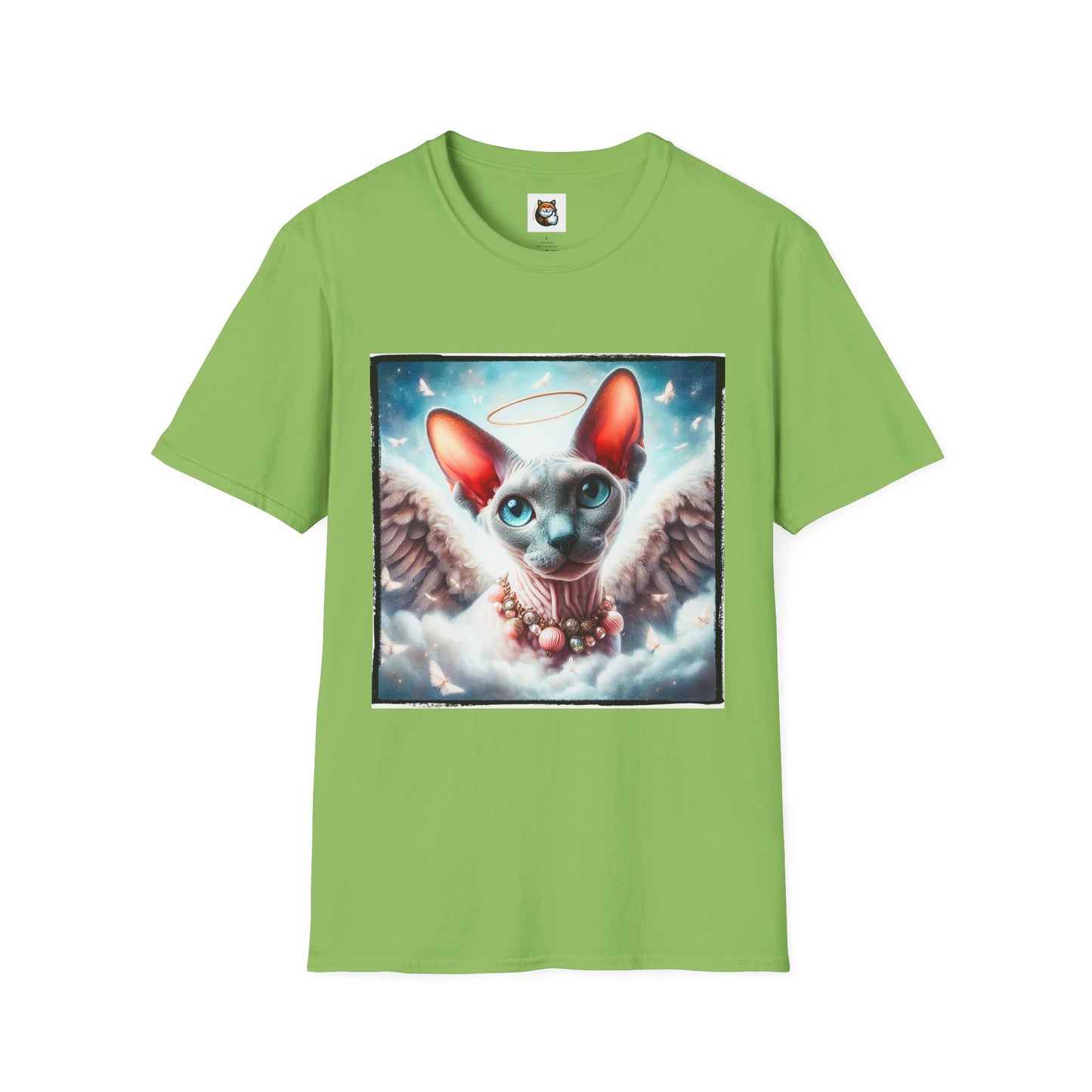 Cornish Rex Cat heavenly Angel  T-Shirt
