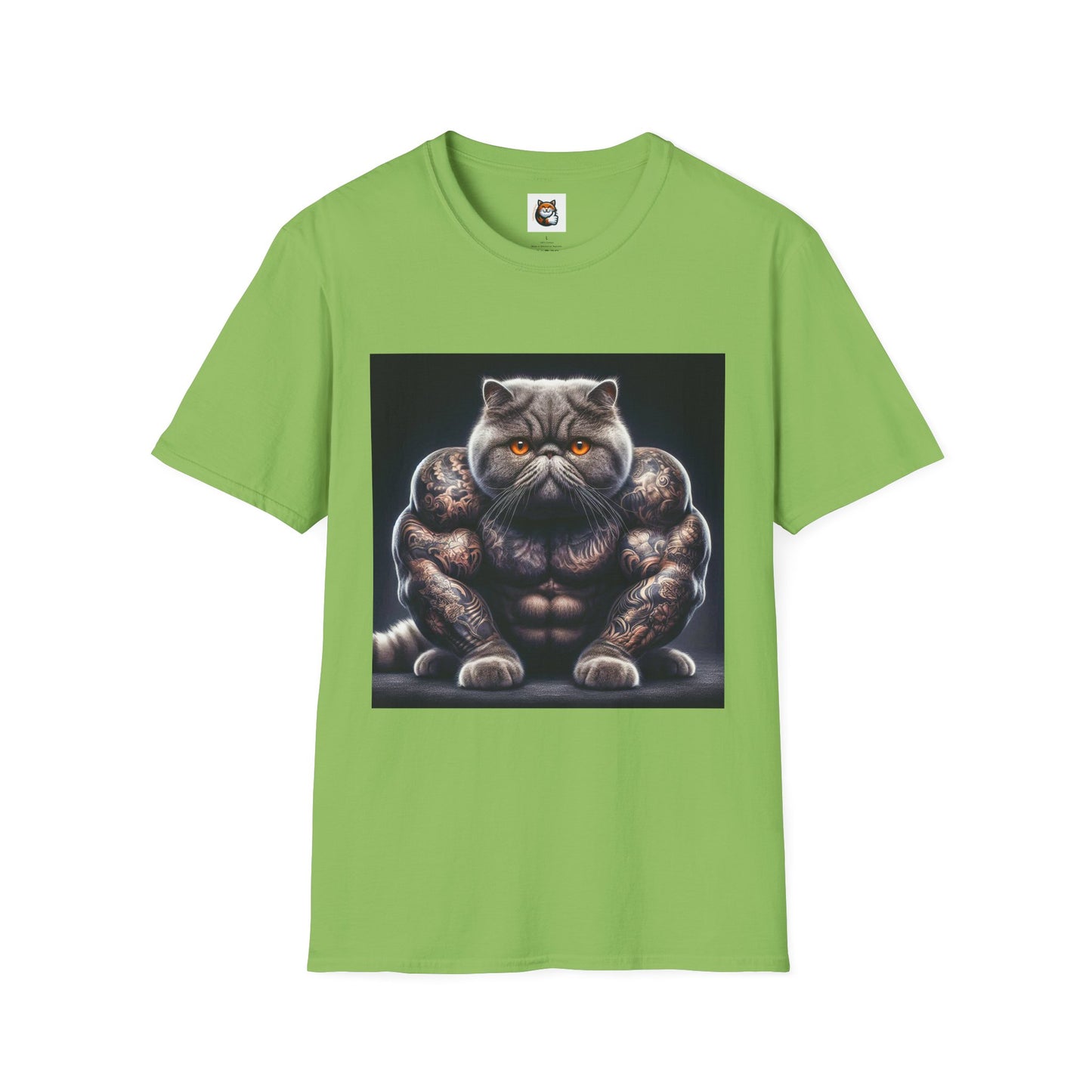 Exotic Shorthair Cat Unisex Softstyle T-Shirt