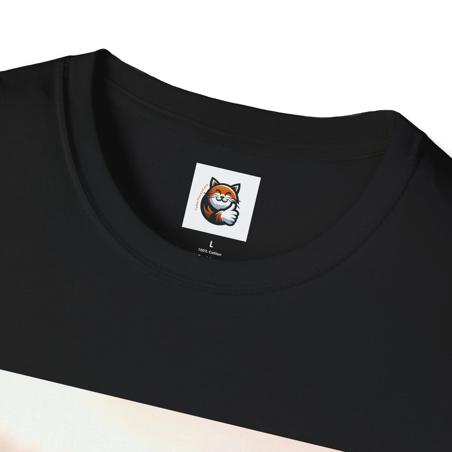 Wacky Persian Cat Unisex Softstyle T-Shirt