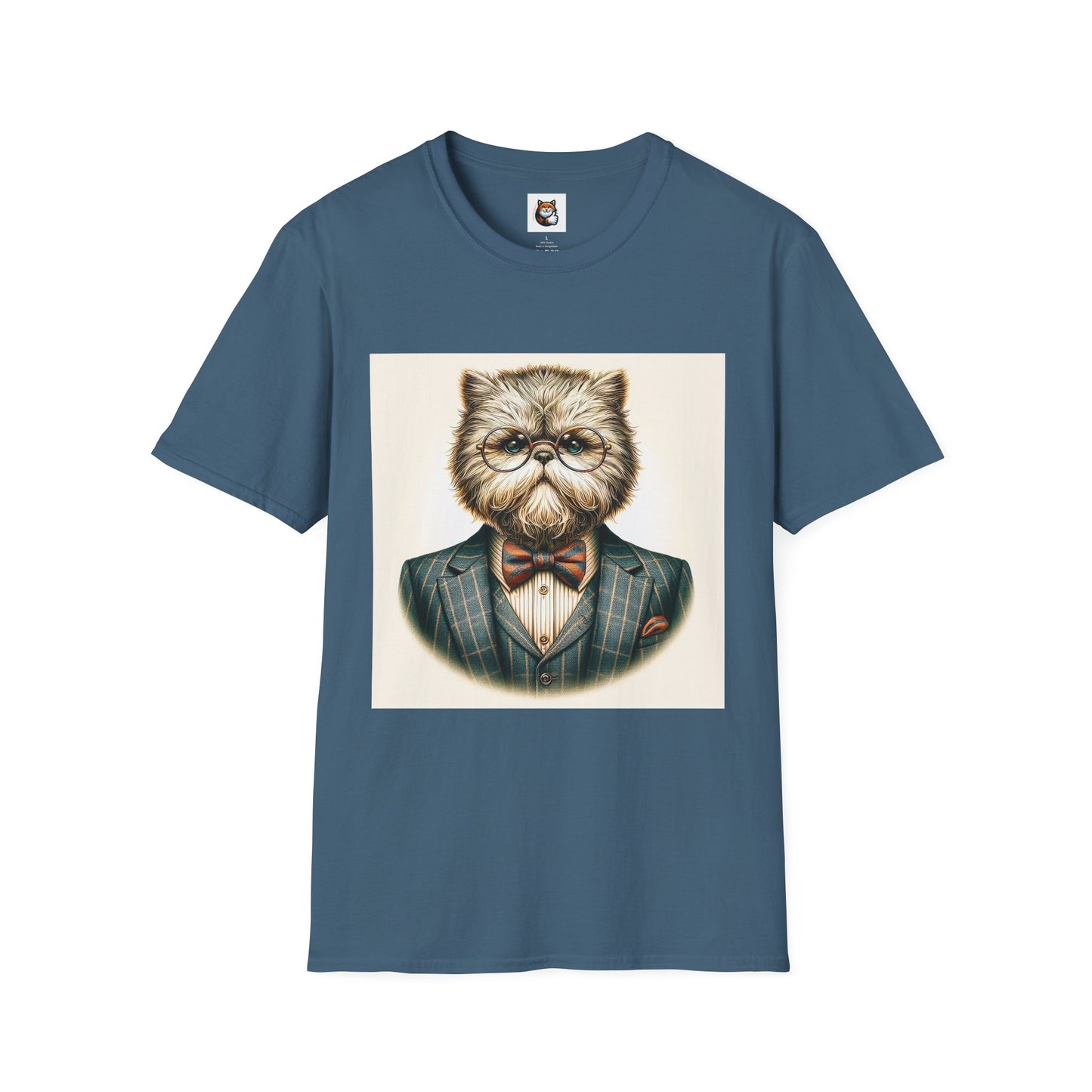 Selkirk Rex Cat T-Shirt old fashioned professional