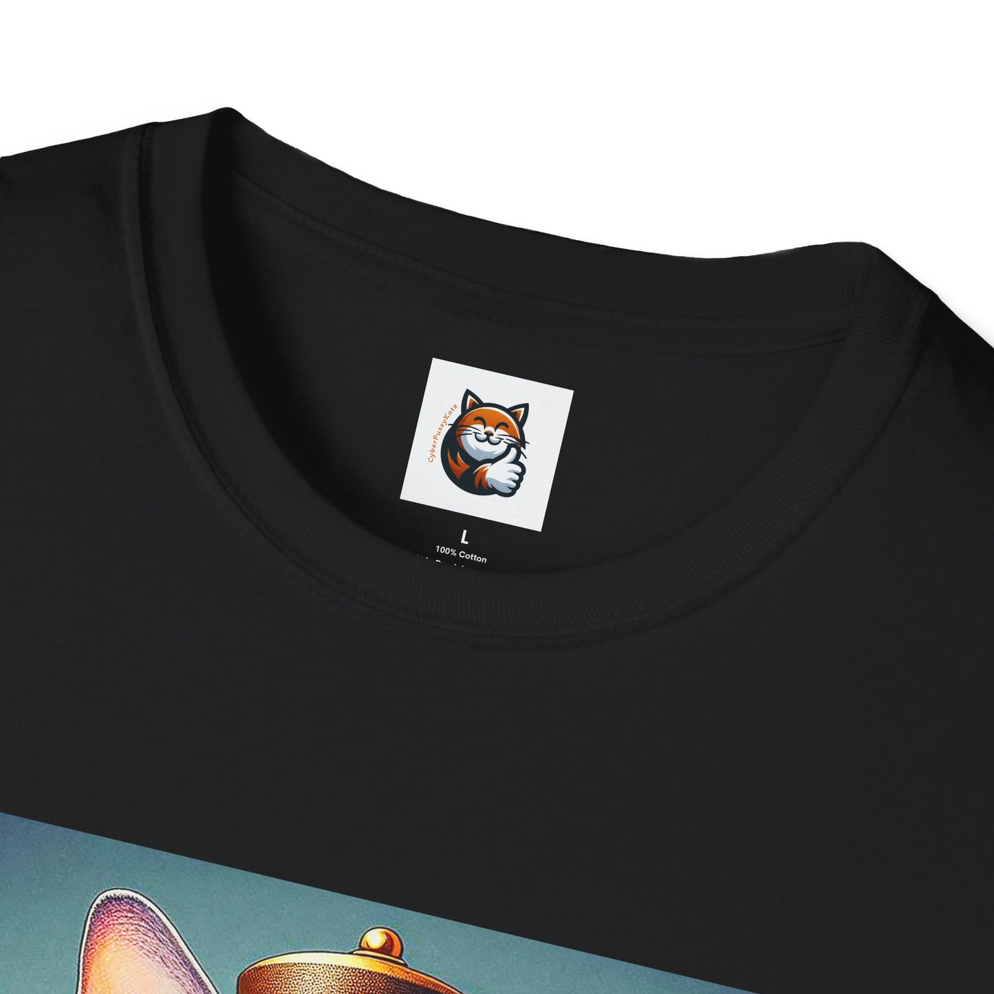 Devon Rex Cat Unisex Softstyle T-Shirt
