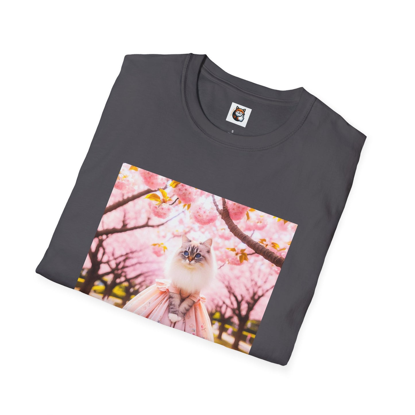 Siberian Cat pink dress shirt