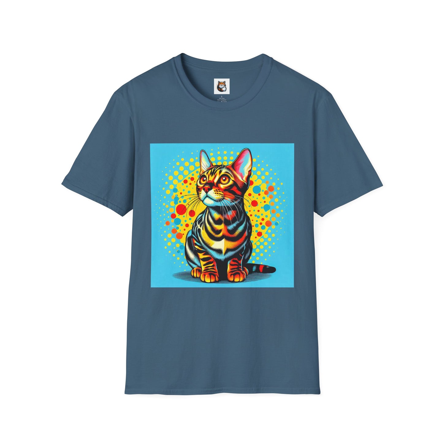 Bengal Unisex spots anf stripes  colors Softstyle T-Shirt