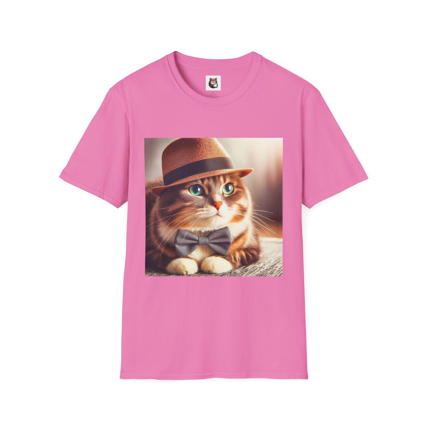 Domestic Cat Unisex Softstyle T-Shirt