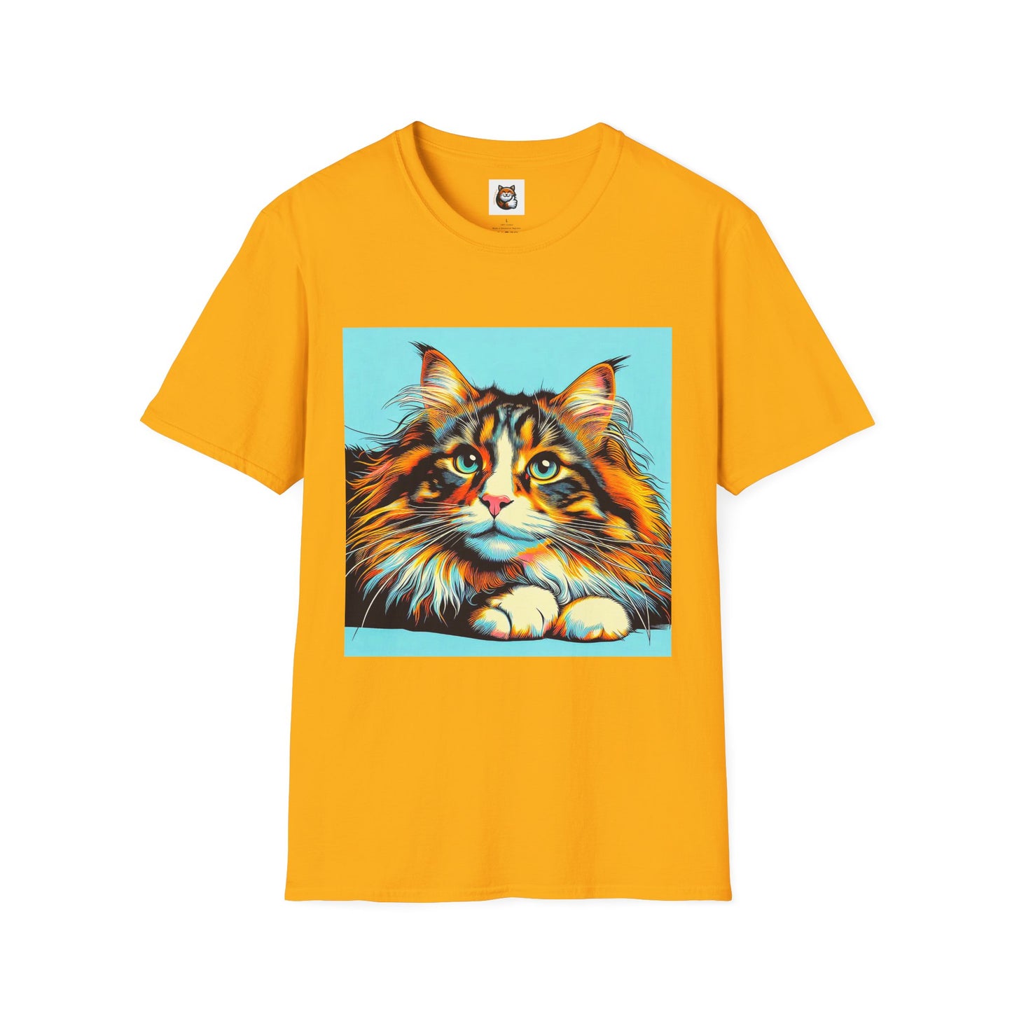 Norwegian Forest Cat Unisex Softstyle T-Shirt