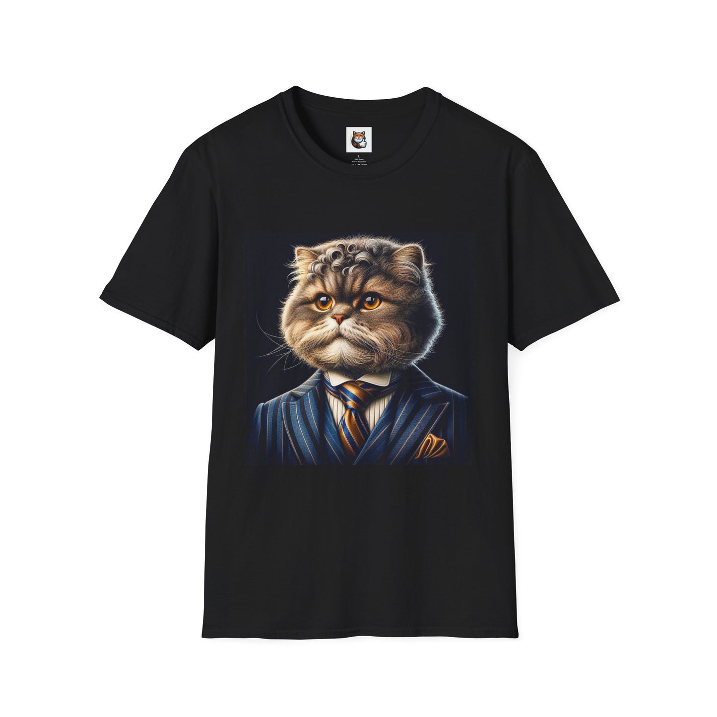 Selkirk Rex Cat T-Shirt business professional