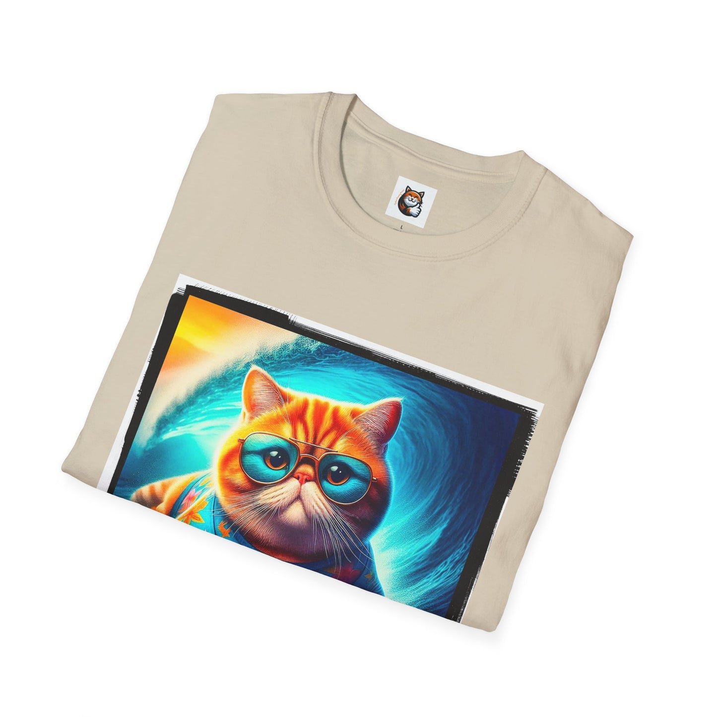 Exotic Shorthair Cat Unisex Softstyle T-Shirt