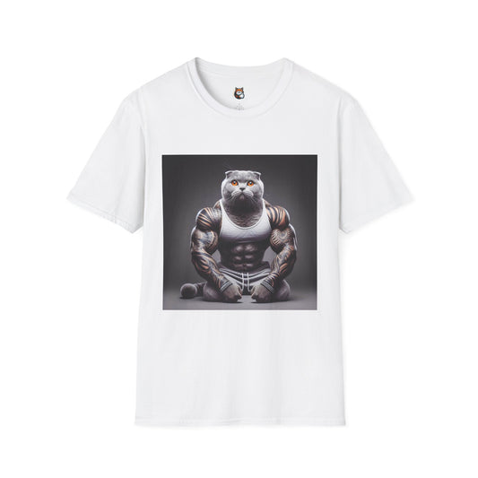 Scottish Fold Cat personal trainer T-Shirt