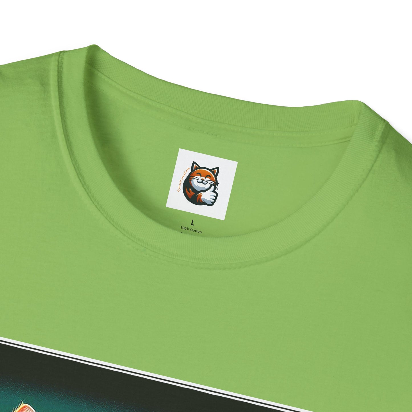 Wacky Exotic Shorthair Cat Unisex Softstyle T-Shirt