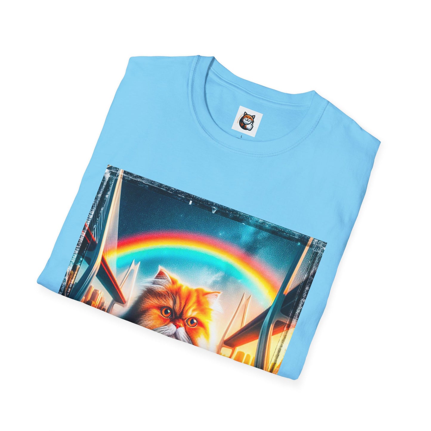 Persian Cat Unisex Softstyle T-Shirt