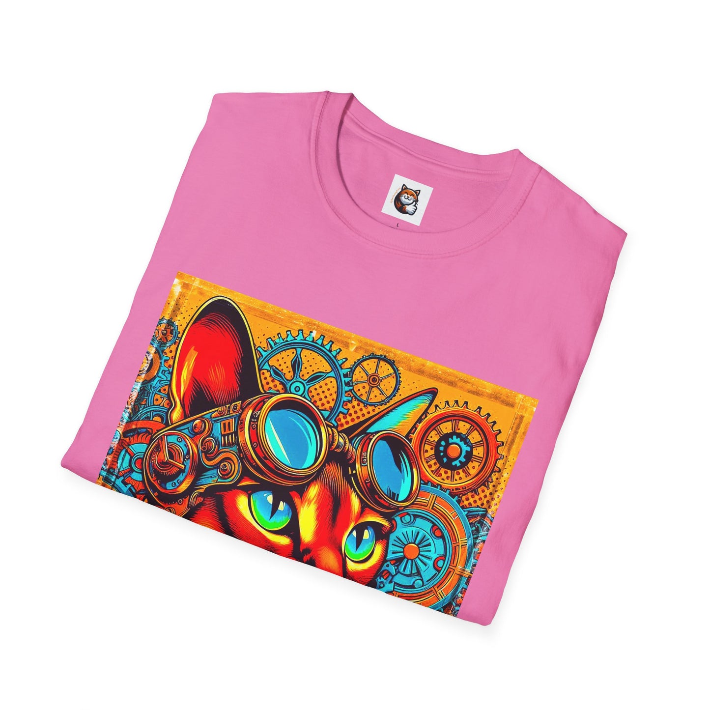 Abyssinian steampunk Softstyle T-Shirt