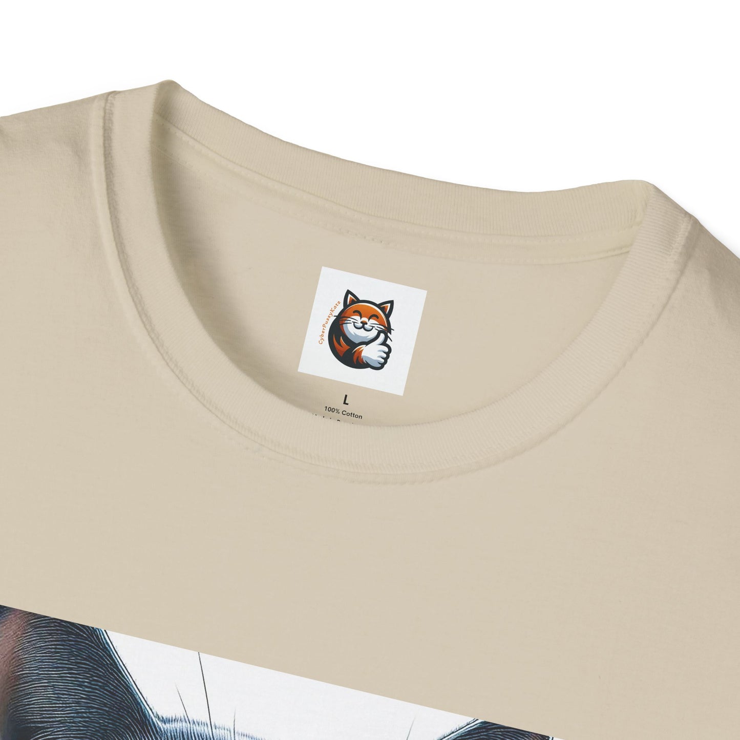 Russian Blue Cat suit and tie  T-Shirt