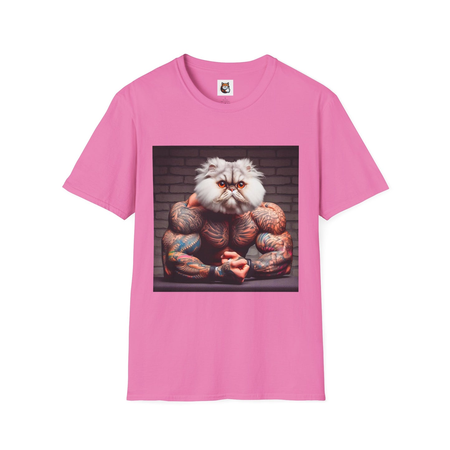Selkirk Rex Cat T-Shirt arms