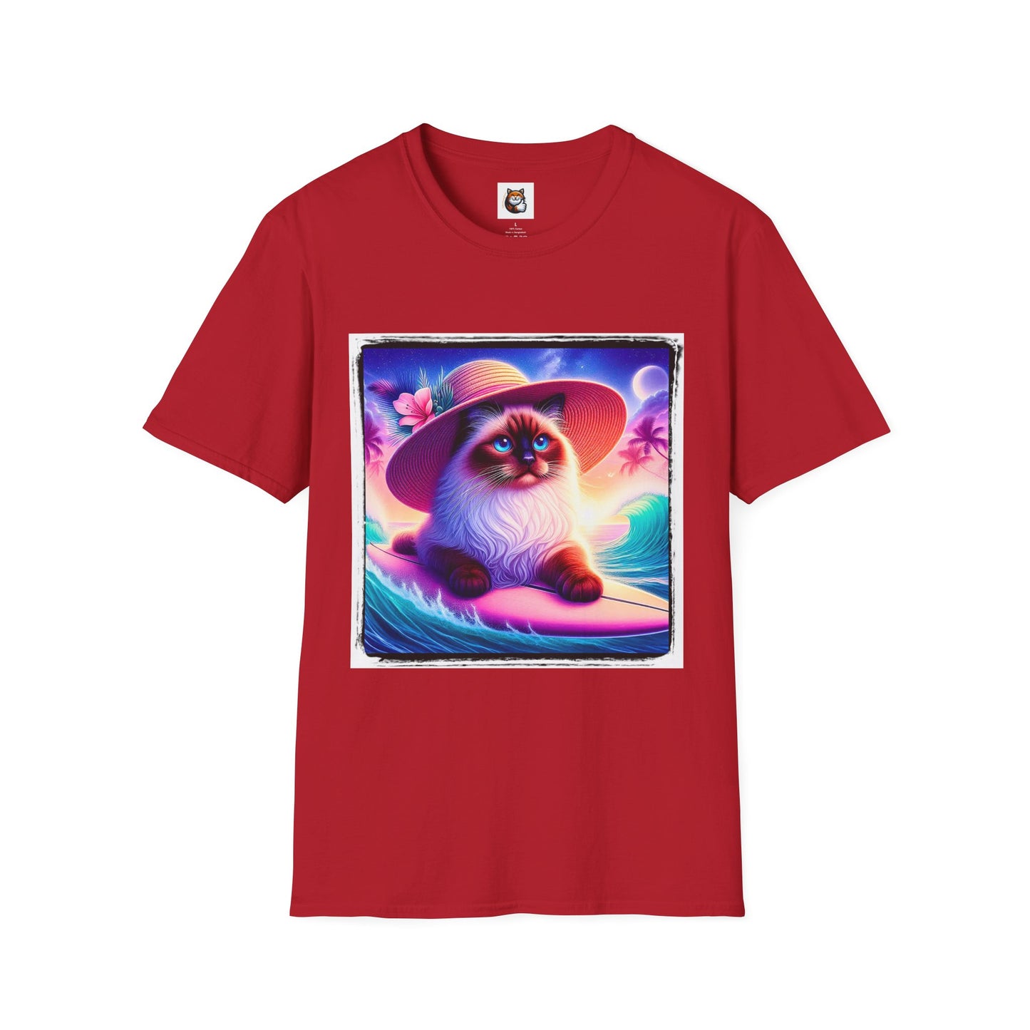 Birman rainbow Softstyle T-Shirt