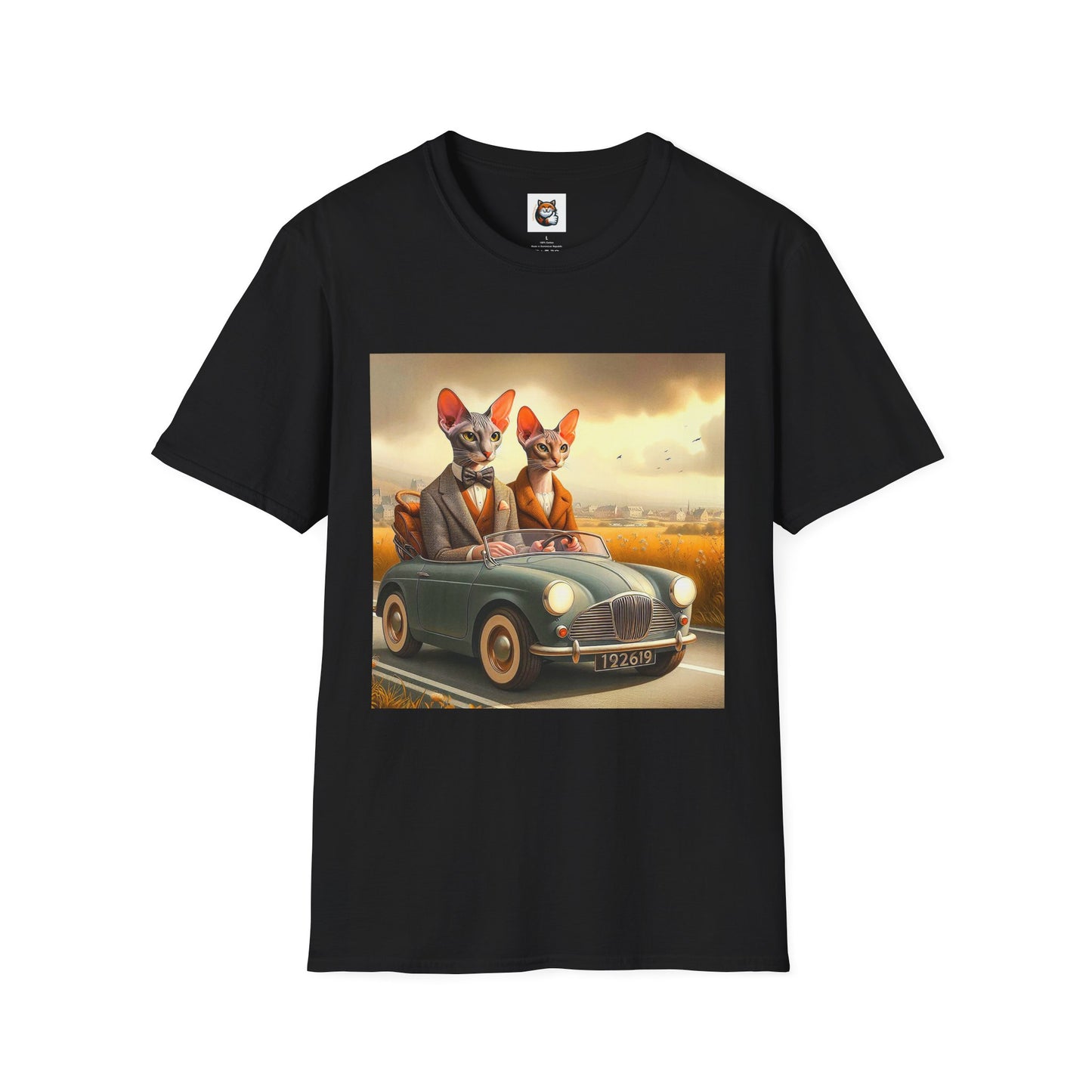 Wacky Oriental Shorthair Unisex Softstyle T-Shirt