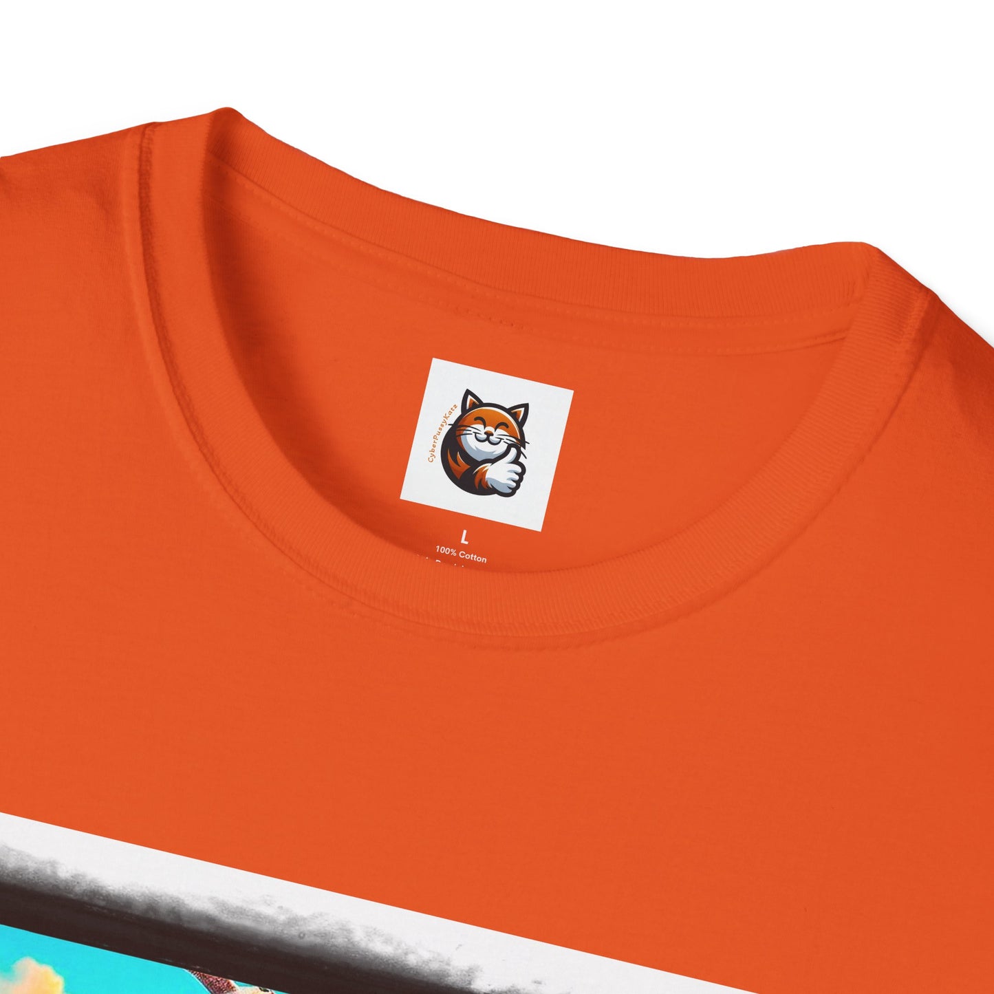Domestic Cat Unisex Softstyle T-Shirt