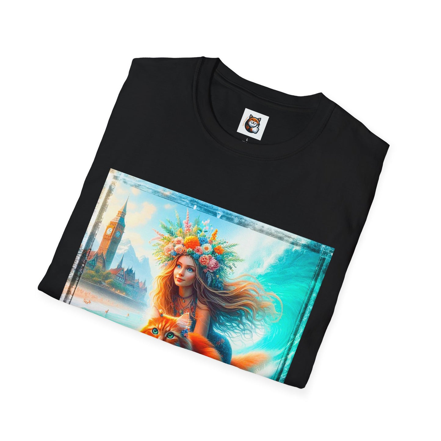 Norwegian Forest Cat Unisex Softstyle T-Shirt