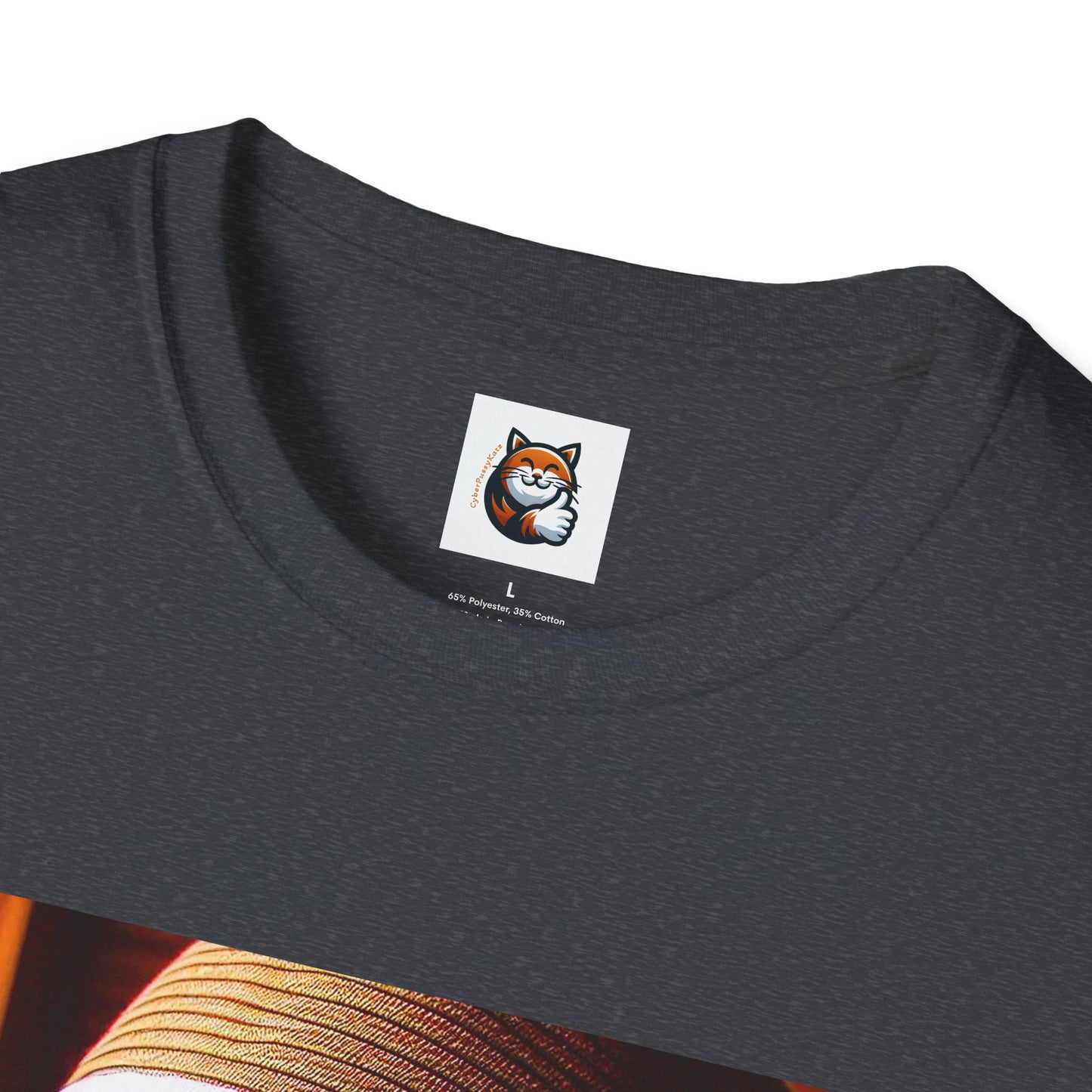 Russian Blue Cat hat and bow tie  T-Shirt