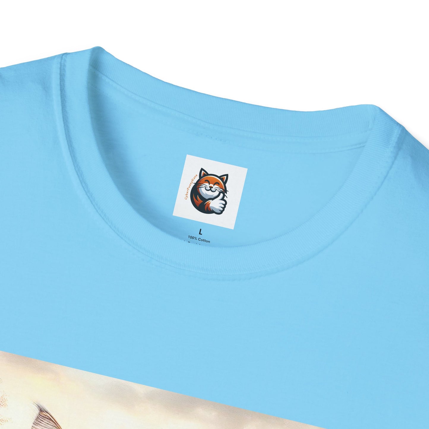 Wacky Norwegian Forest Cat Unisex Softstyle T-Shirt