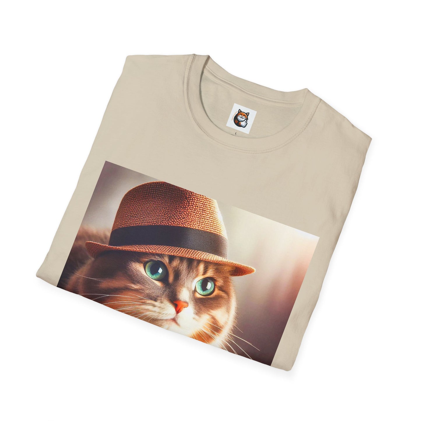 Domestic Cat Unisex Softstyle T-Shirt